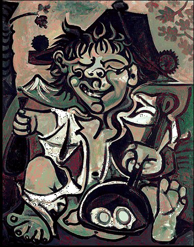 Pablo Picasso Classical Oil Painting Bobo Velazquez Murillo